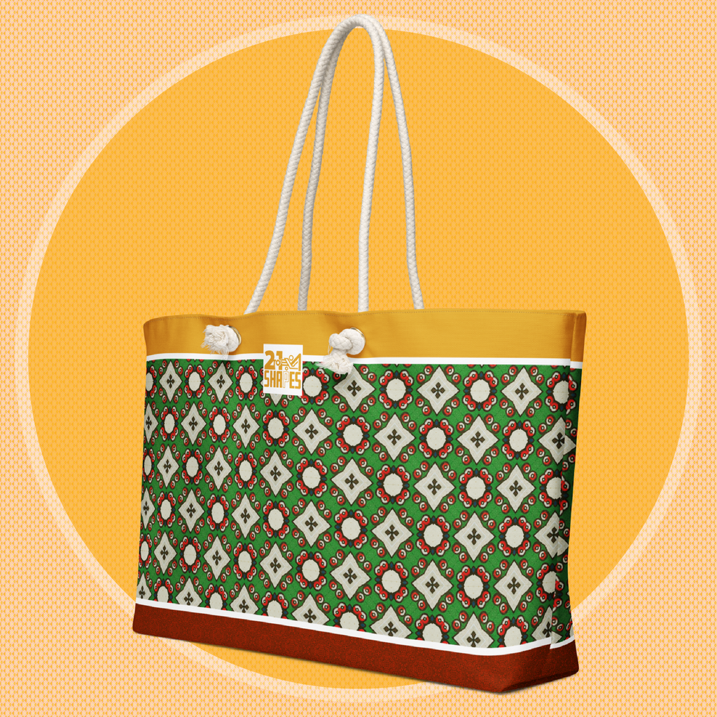 Barrio 30 | Tote Bag | 24″ × 13″ Weekender Tote Bag with Memorable Artistic Patterns