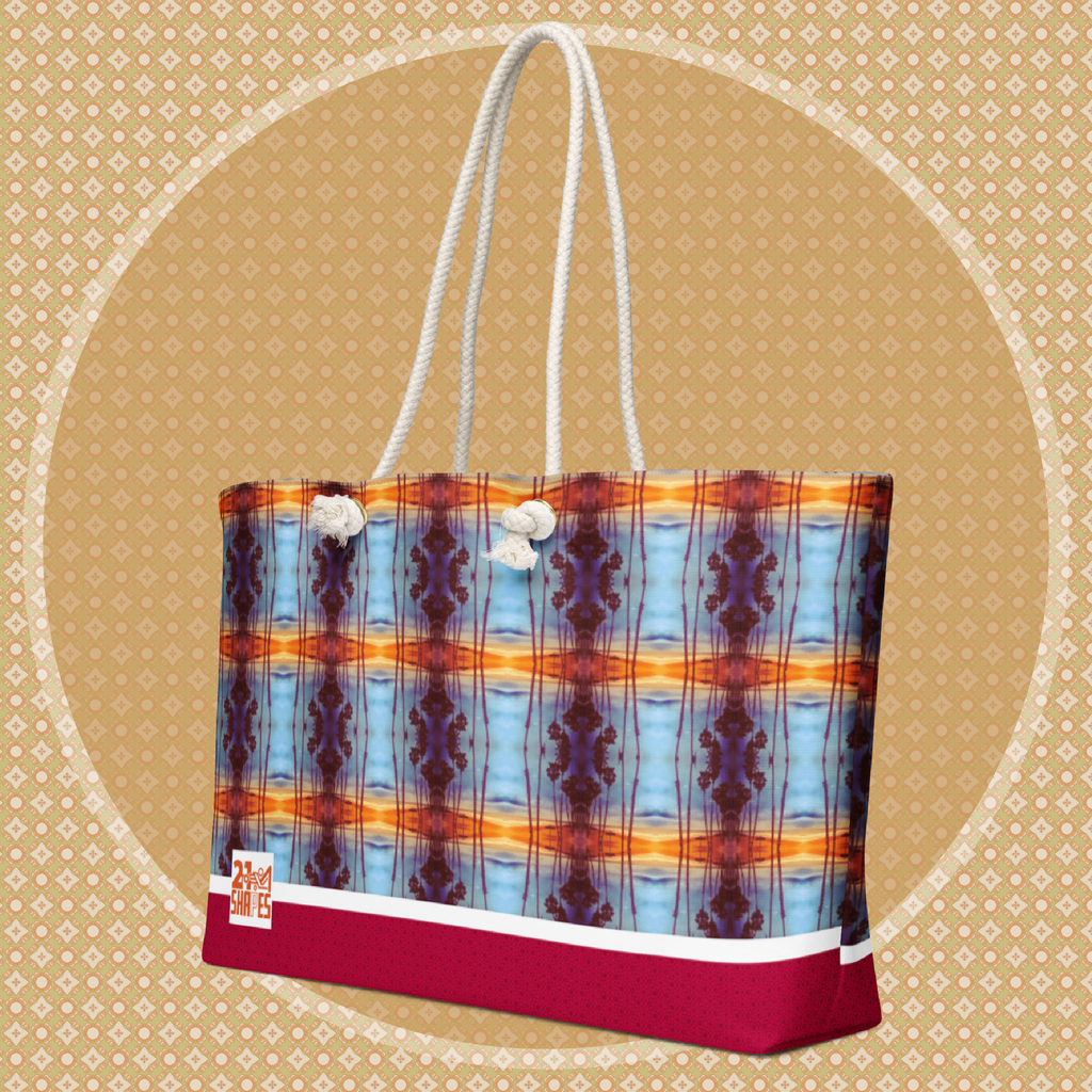 La Palapa | Tote Bag | Art‑Inspired 24″ × 13″ Tote Bag for Weekend Trips and Everyday Style