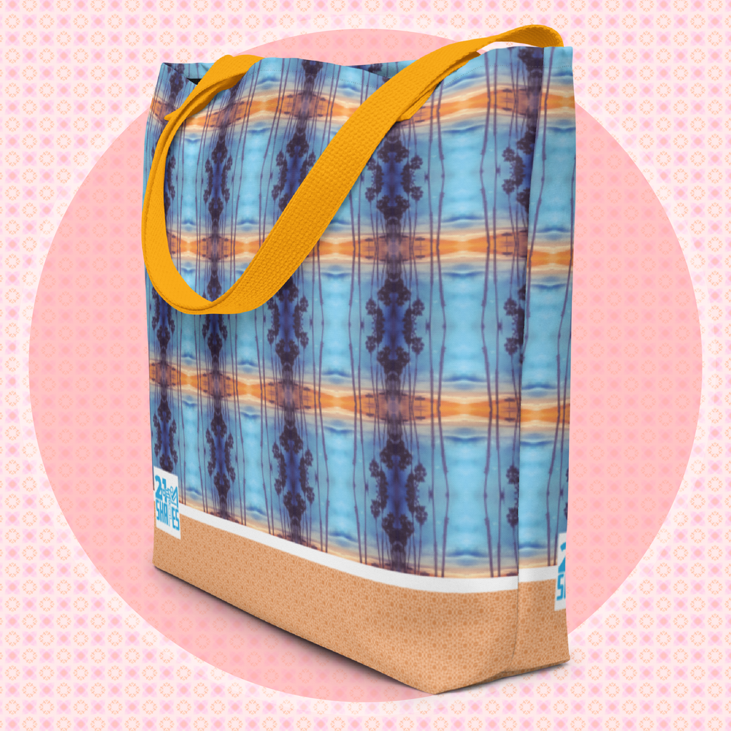 Solana with inside pocket | Tote Bag | 16″ × 20″ Fashion Tote with Standout Designs — Made to Carry More