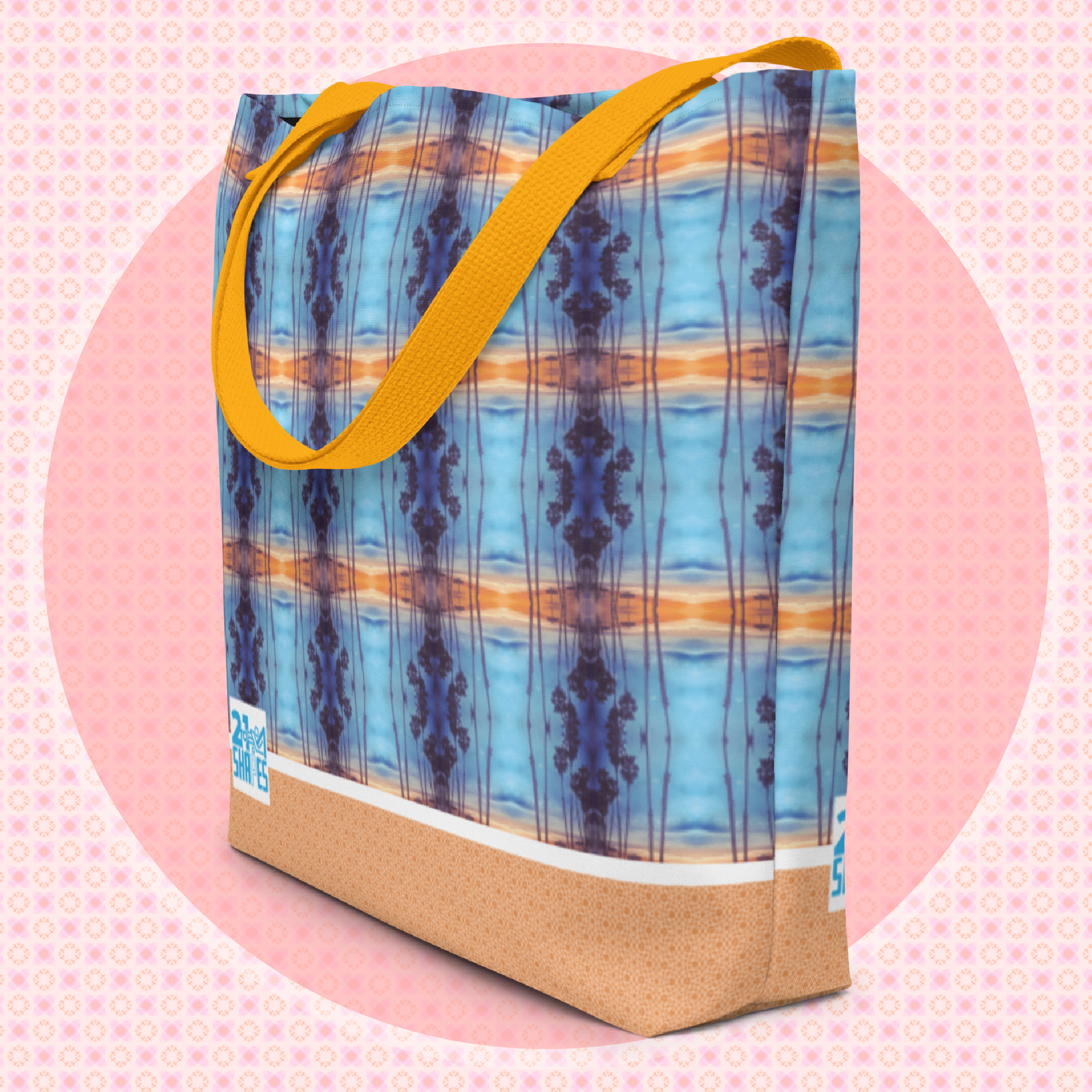 Solana with inside pocket | Tote Bag | 16″ × 20″ Fashion Tote with Standout Designs — Made to Carry More